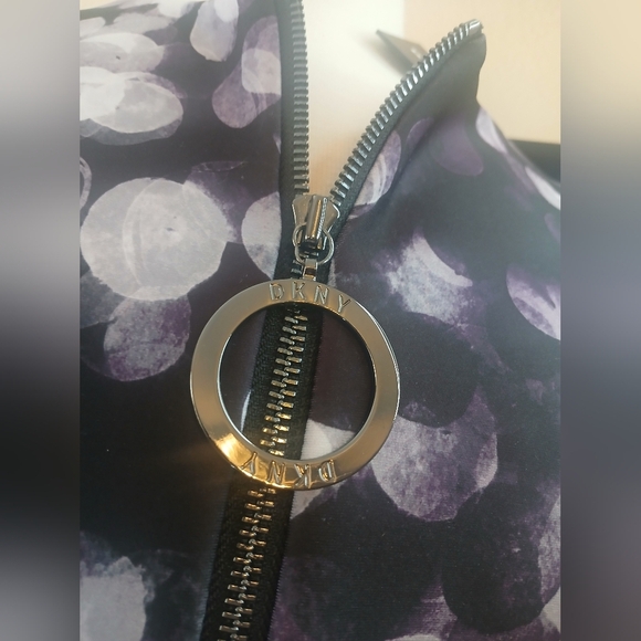 DKNY Women's Dress with Purple and Black Design - Picture 9 of 12